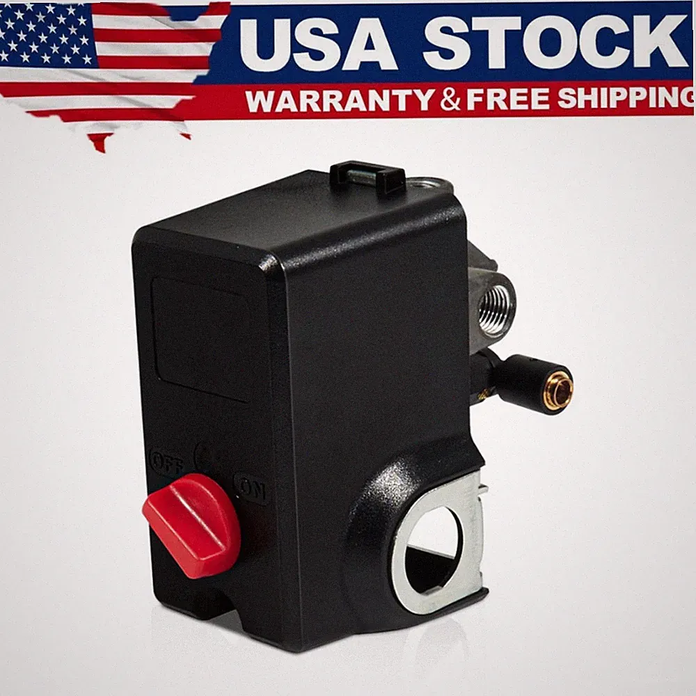 4‑port Air Compressor Pressure Switch For Campbell Hausfeld WL611701 Kobalt#