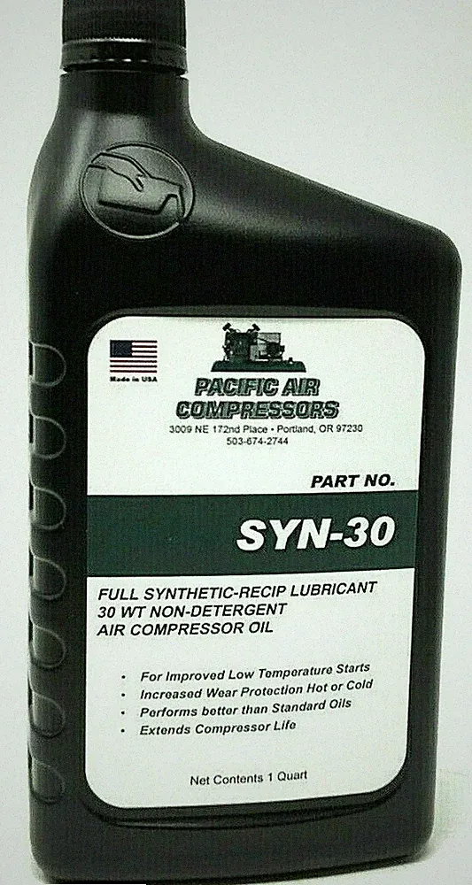 Campbell Hausfeld Air Compressor Oil , Non Detergent Oil, Synthetic