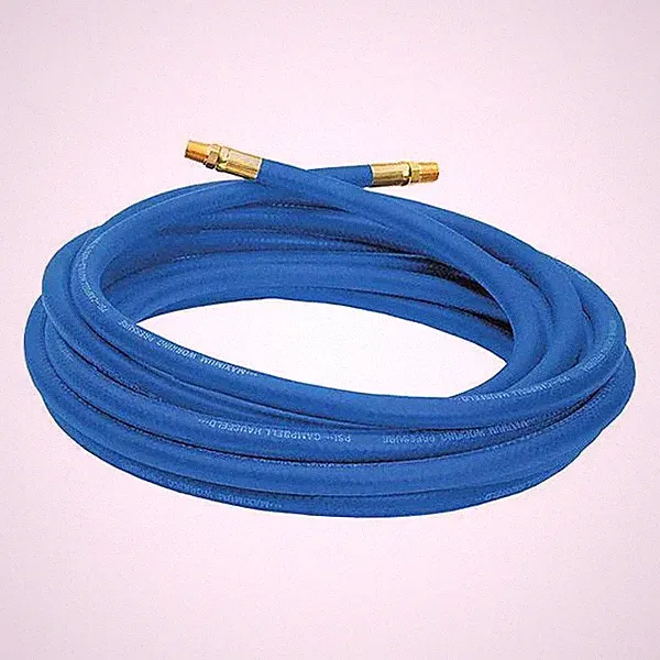 Campbell Hausfeld 3/8" x 25 ft PVC Air Hose 300 psi Blue PA117701AV Campbell