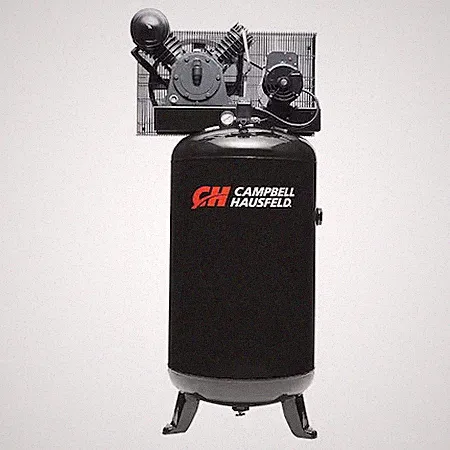 Campbell Hausfeld Air Compressor,80 gal.,2 Stage 5.5HP/1PH CE3000 Campbell