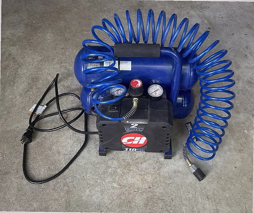 Campbell Hausfeld FP199500 120 Volt 2 Gallon Air Compressor Pump 110 PSI