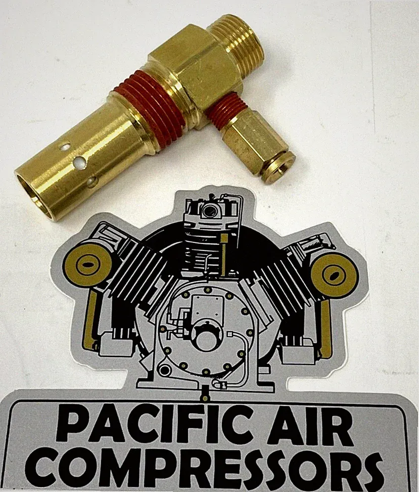 CV223300AV CAMPBELL HAUSFELD CHECK VALVE W/ ST081301AV AIR COMPRESSOR PARTS