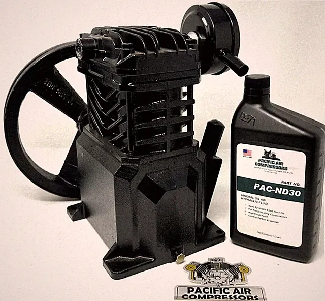 VT470000KB CAMPBELL HAUSFELD AIR COMPRESSOR CAST IRON PUMP COMES W/ QUART OF OIL